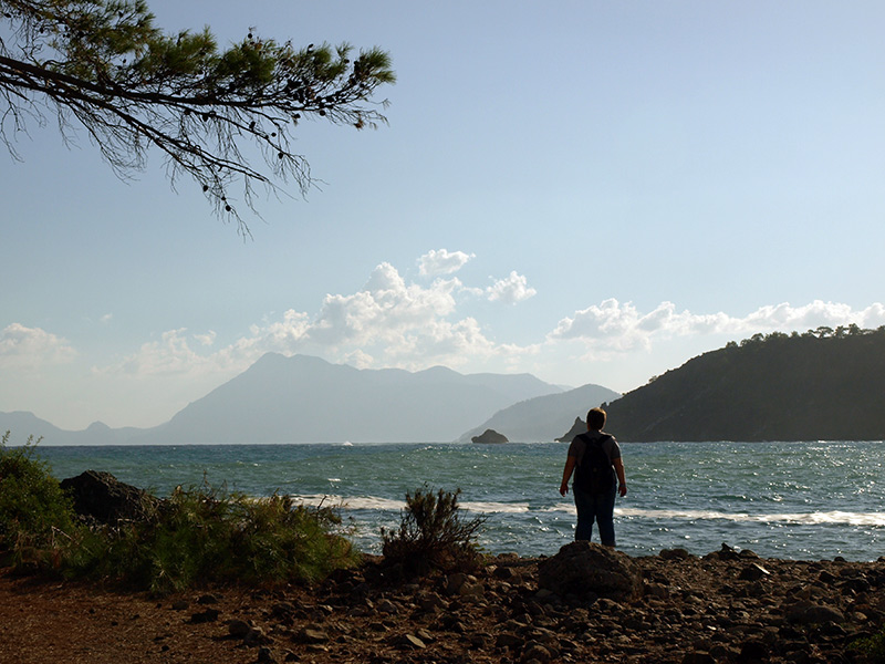 У моря... Фаселис, Турция, осень 2012
